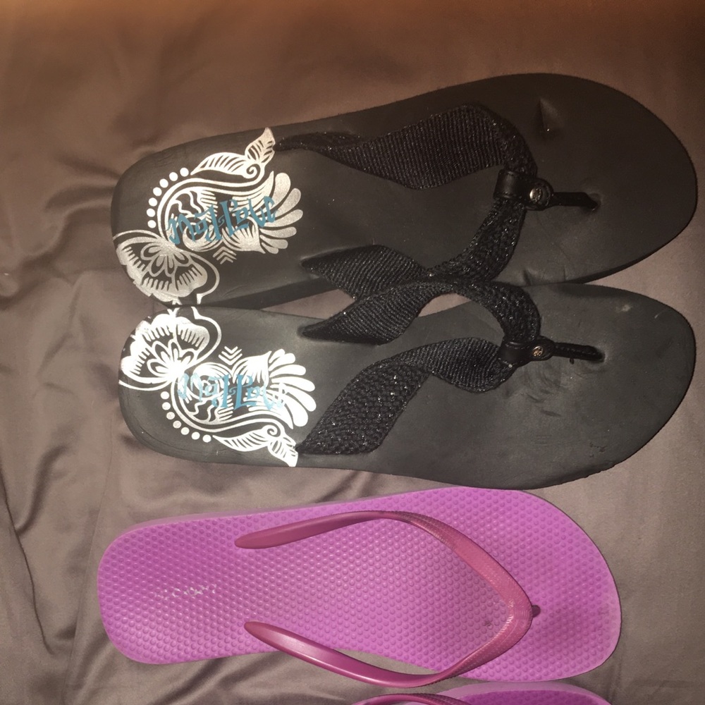 Platform Flip-flops SzL (10.3/4") BONUS FLIP FLOPs